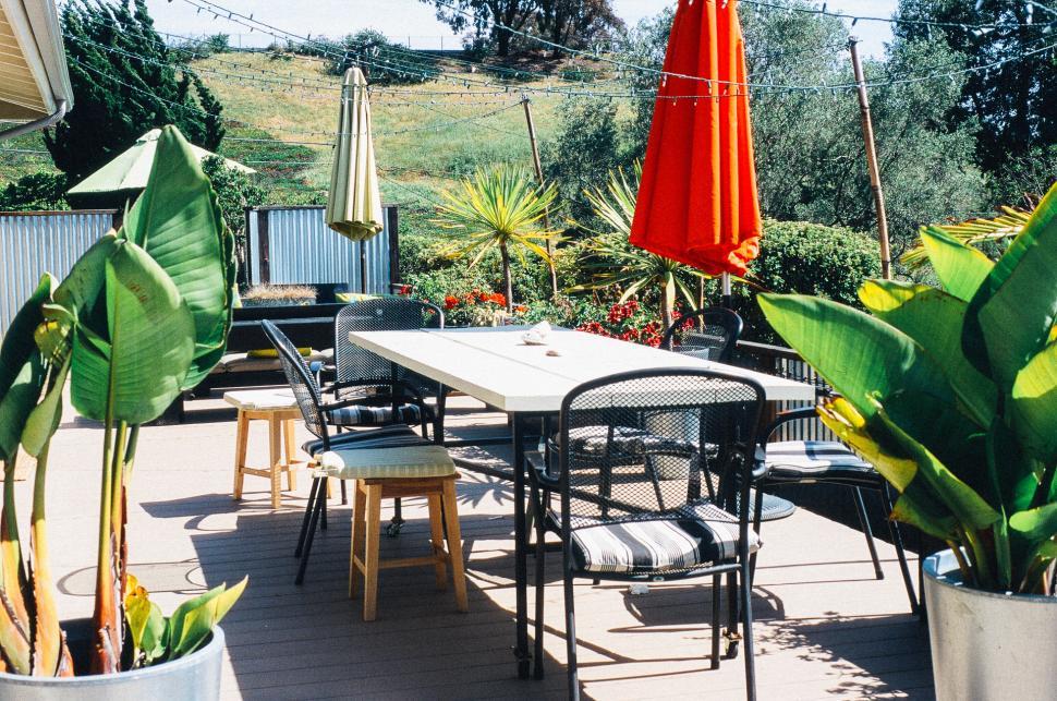 Outdoor seating